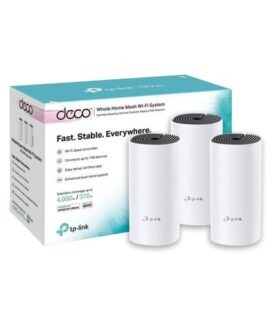 TP-LinkDeco E4 (3 Pack) Whole Home Mesh Wi-Fi System AC1200 Dual-band Router