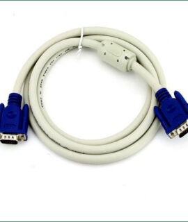 LCD VGA CABLE 1.5 Meter White